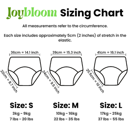 JoyBloom® Potty Training Designed Underwear