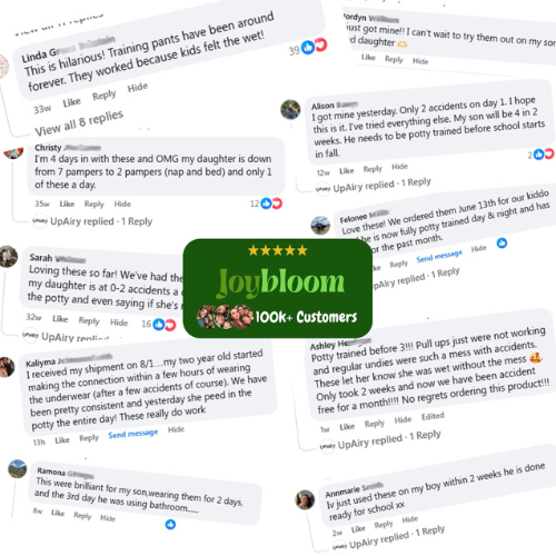 JoyBloom® Potty Training Designed Underwear