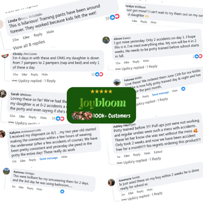 JoyBloom® Potty Training Designed Underwear