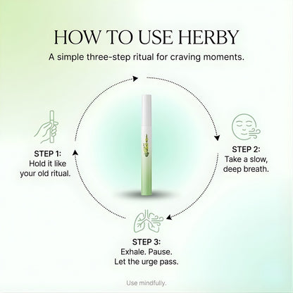HerbWell Herbal Mullein, Thyme, And Peppermint Lung Purifier Pen